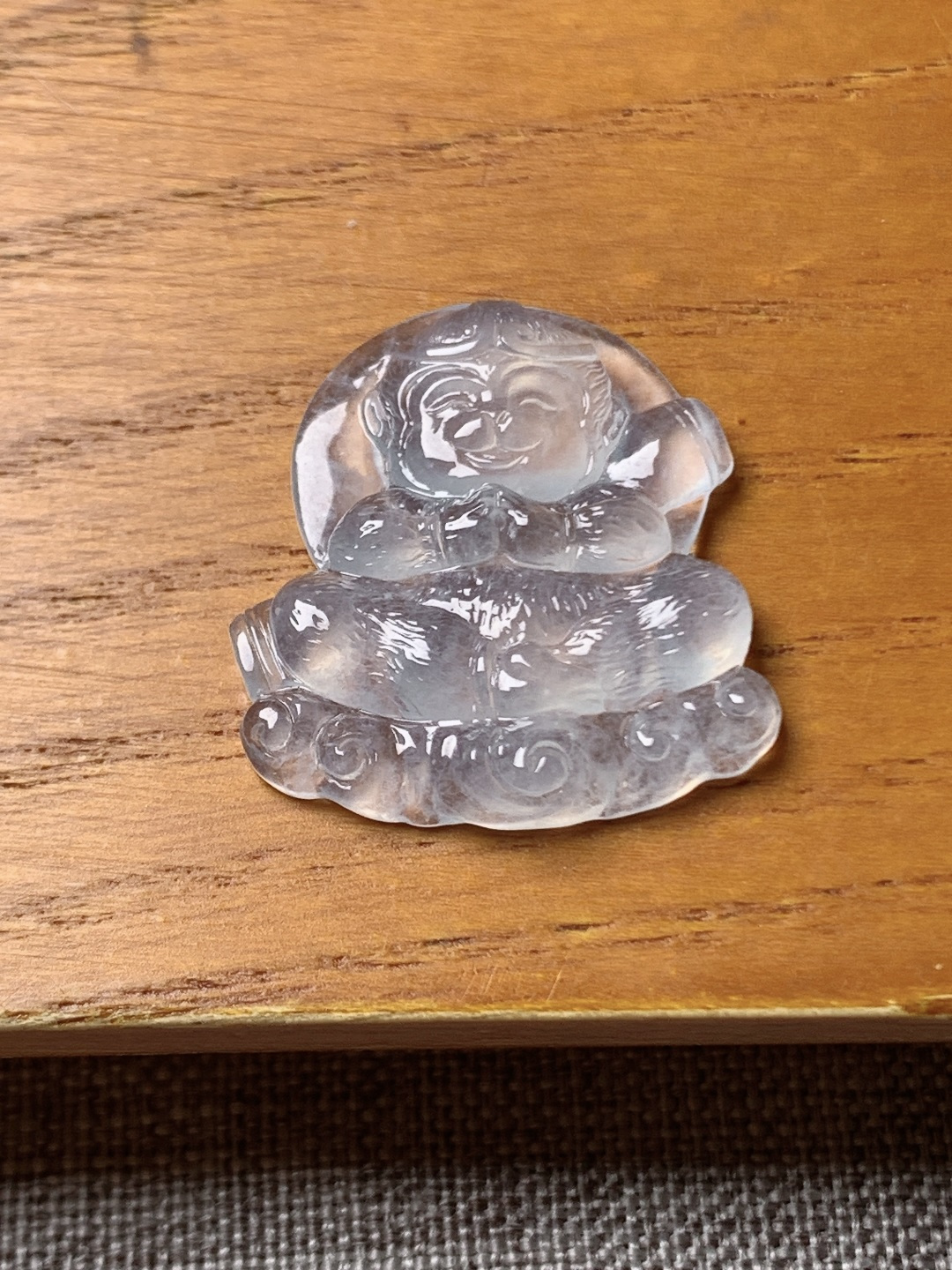️冰种齐天大圣，水润种老 1008 尺寸25*23.5*4