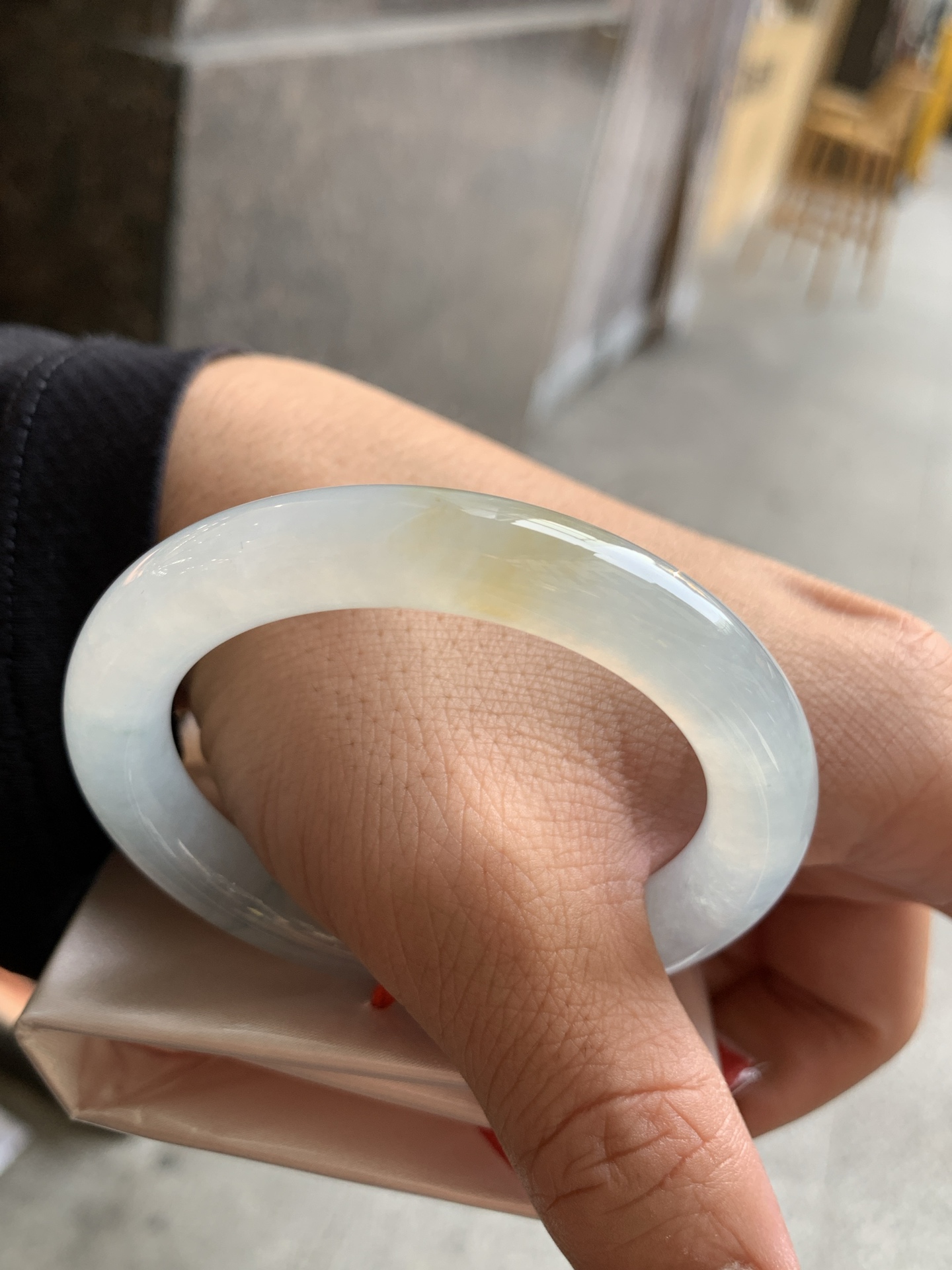 50.5-9.5-9.5 冰飘黄圆条 1008-118ML04430 有纹线
