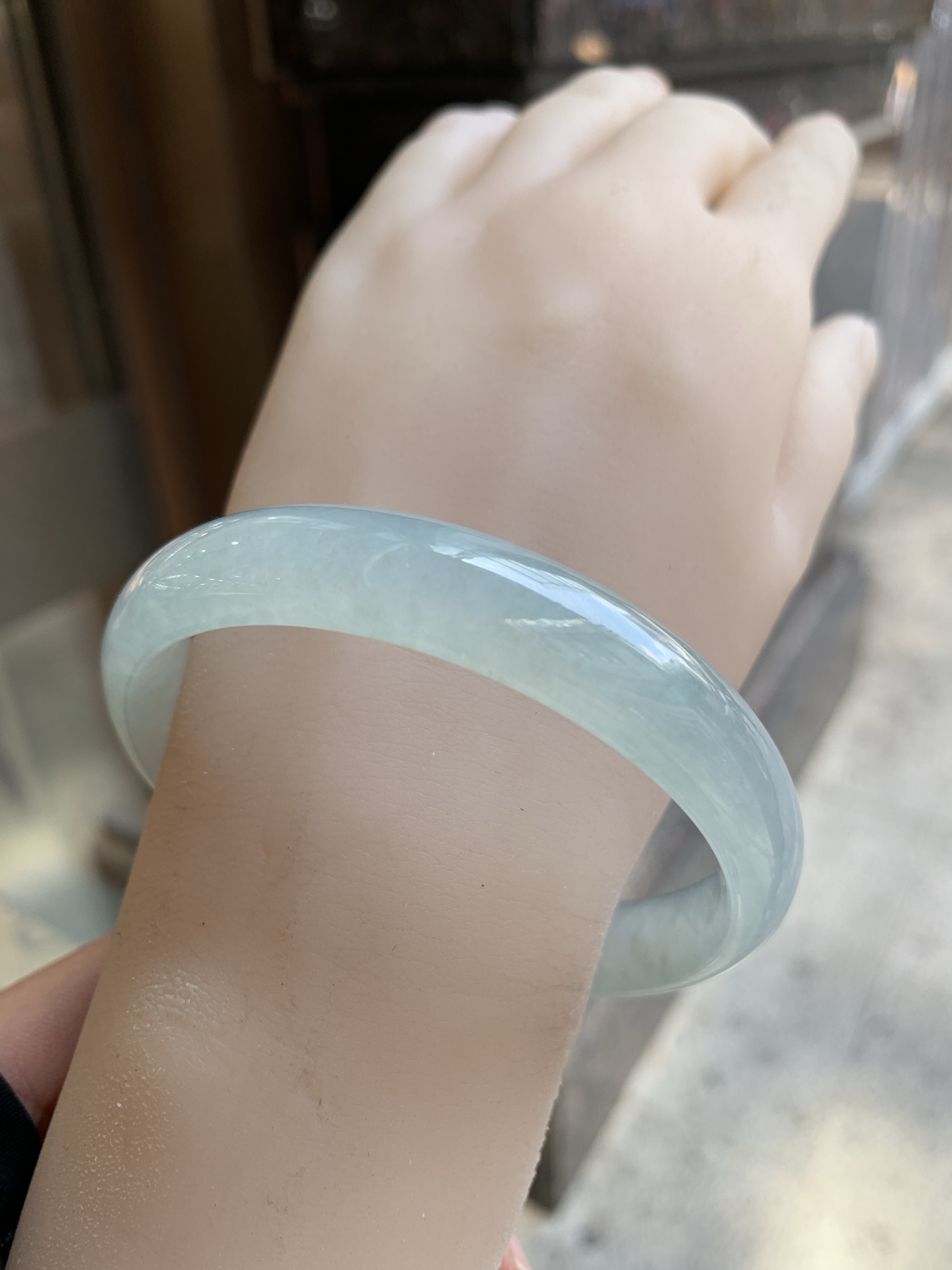 冰晴正圈 60.3-13.5-7.1 1009-N1715-1 打灯一点细纹