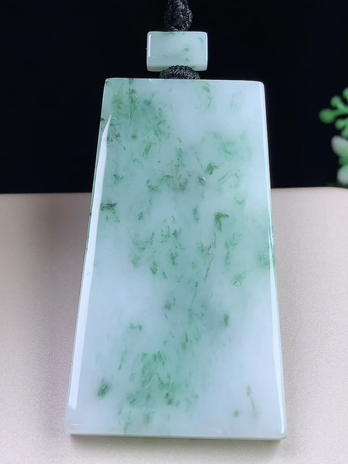 飘花无事牌，无裂，尺寸58.9*32.3*5.6mm，S09hdj