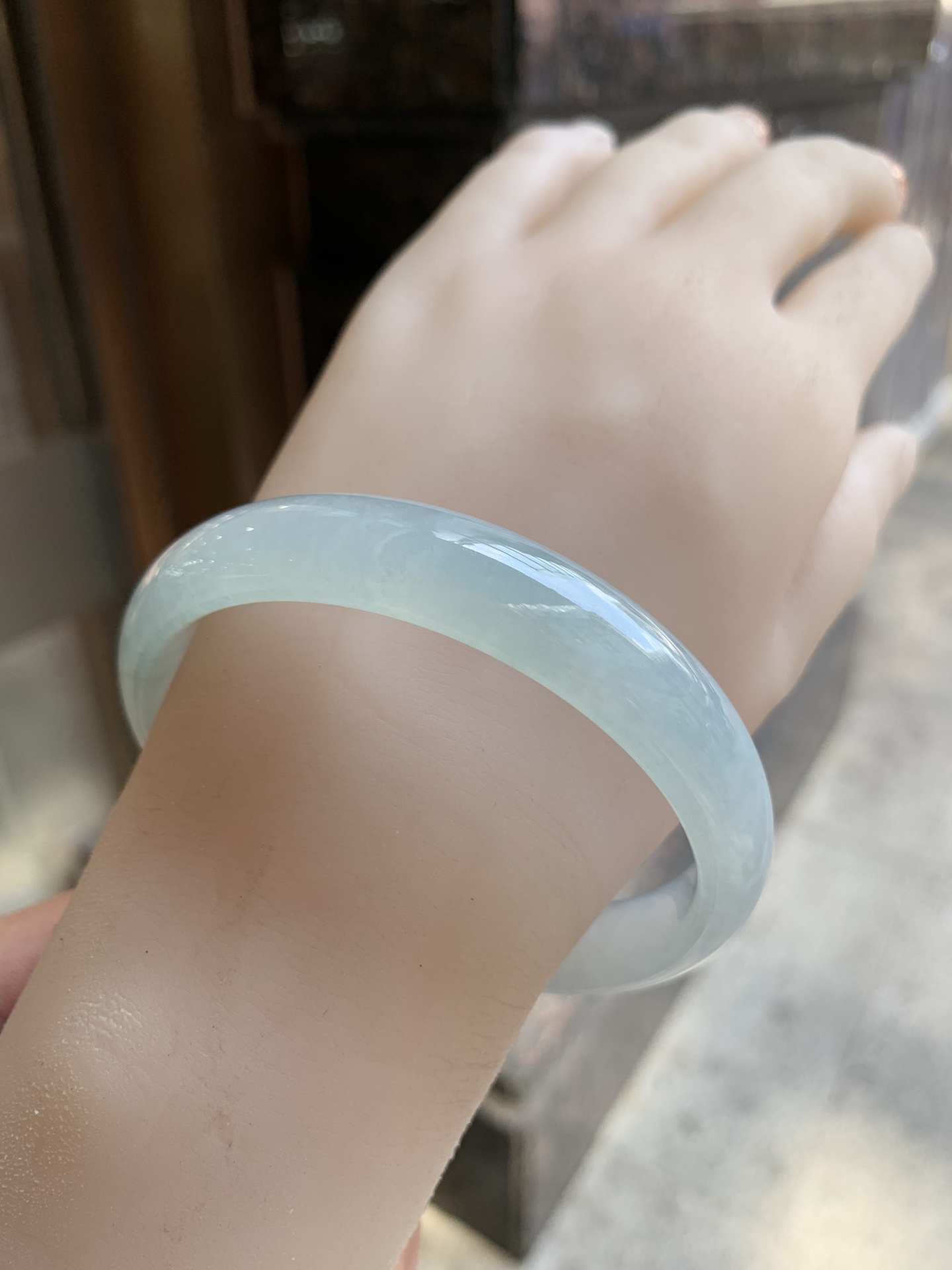 冰晴正圈 60.3-13.5-7.1 1009-N1715-1 打灯一点细纹