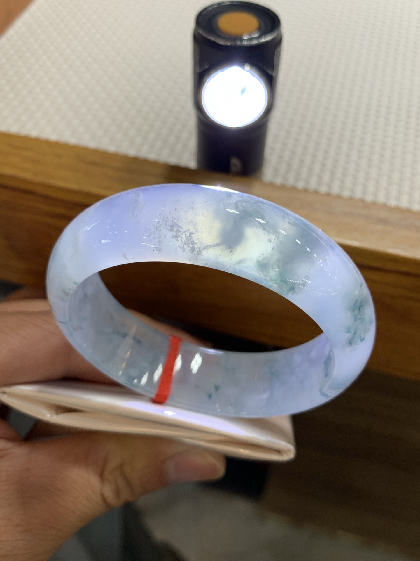 54.8-17.1-7.1 冰飘花正圈 1009-HN1713 宽版冰飘花，上手冰透感很不错 局部有些棉絮