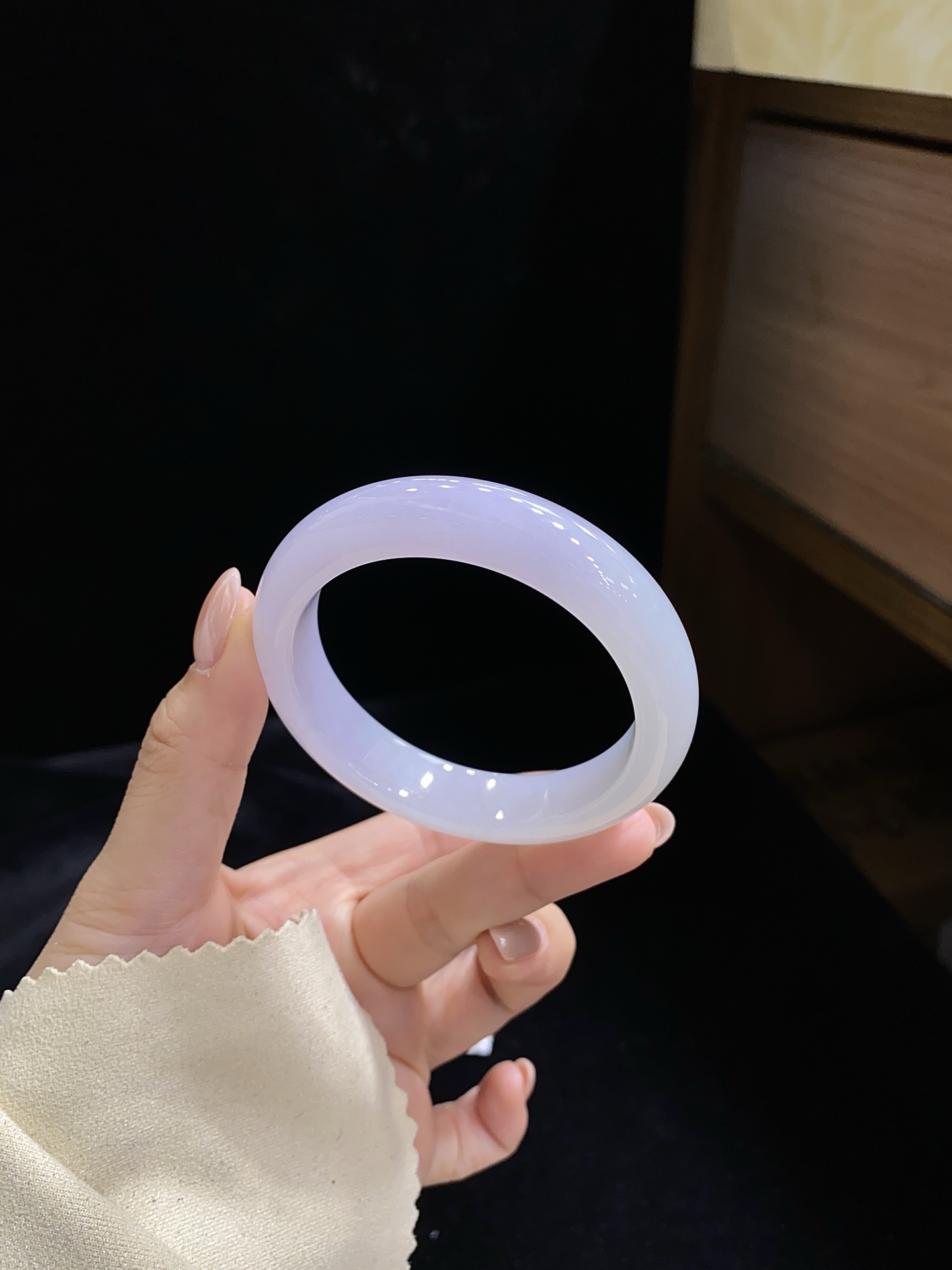 淡紫·正圈 尺寸54.3-12.6-8.8 编号BZJ2202A01