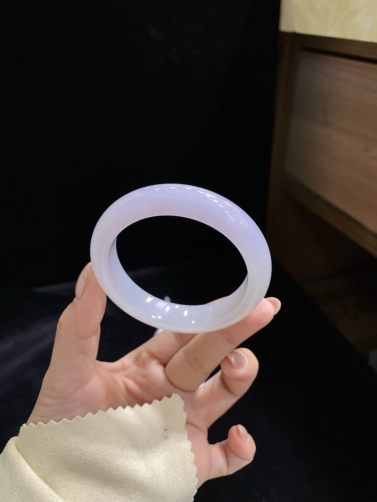 淡紫·正圈 尺寸54.3-12.6-8.8 编号BZJ2202A01