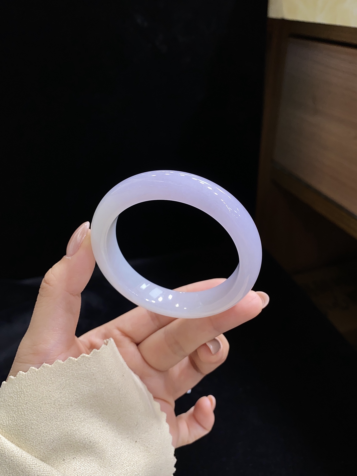 淡紫·正圈 尺寸54.3-12.6-8.8 编号BZJ2202A01