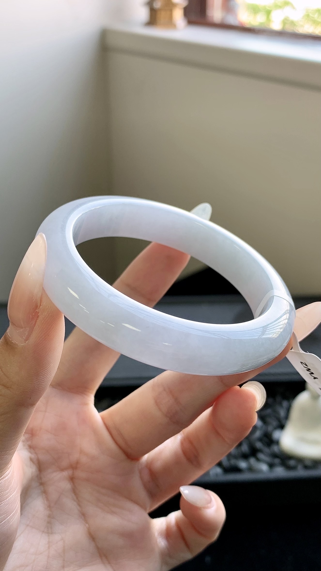 晴底正圈手镯成品 HY-8691 尺寸：52.5-12-9