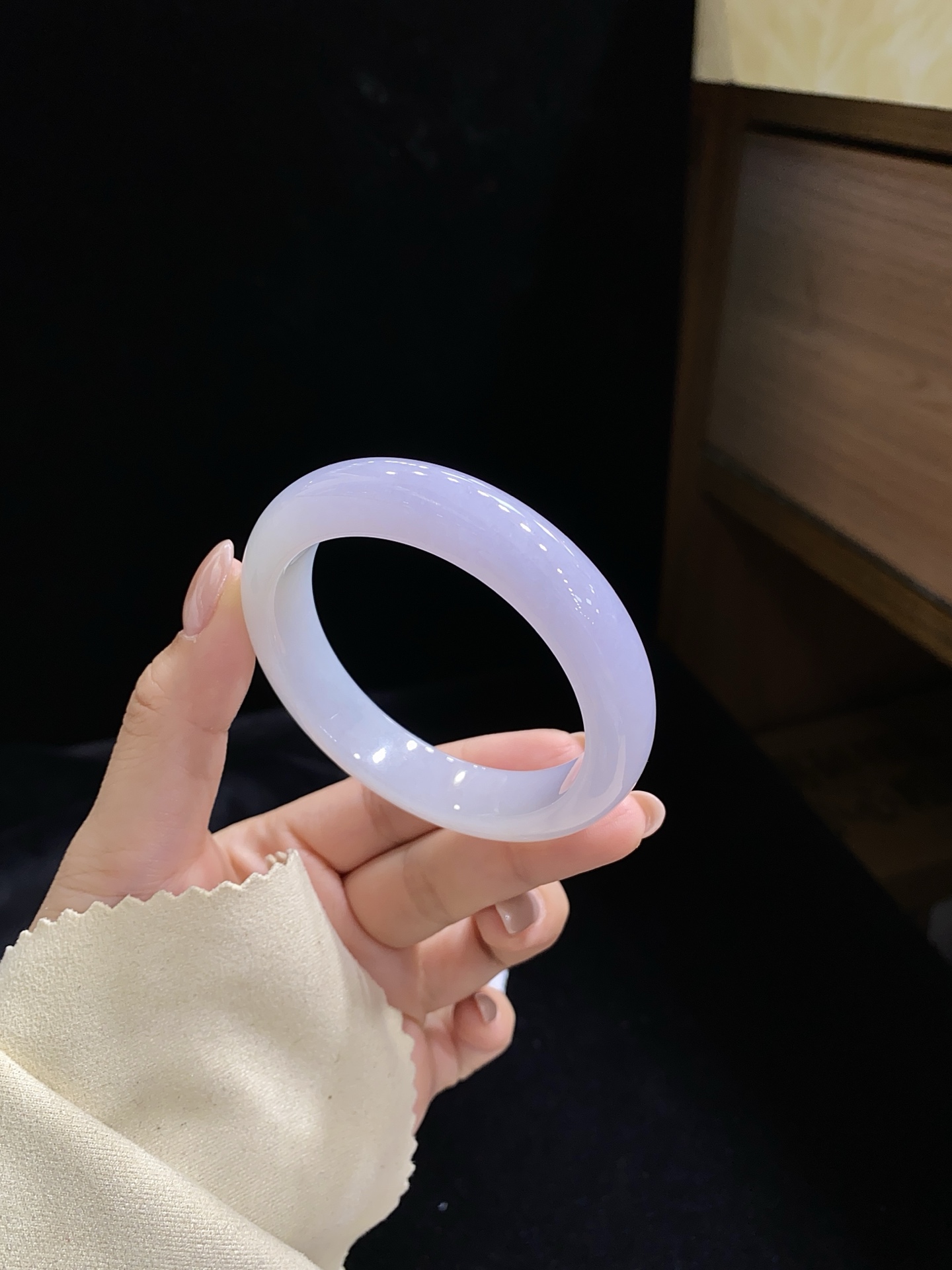淡紫·正圈 尺寸54.3-12.6-8.8 编号BZJ2202A01