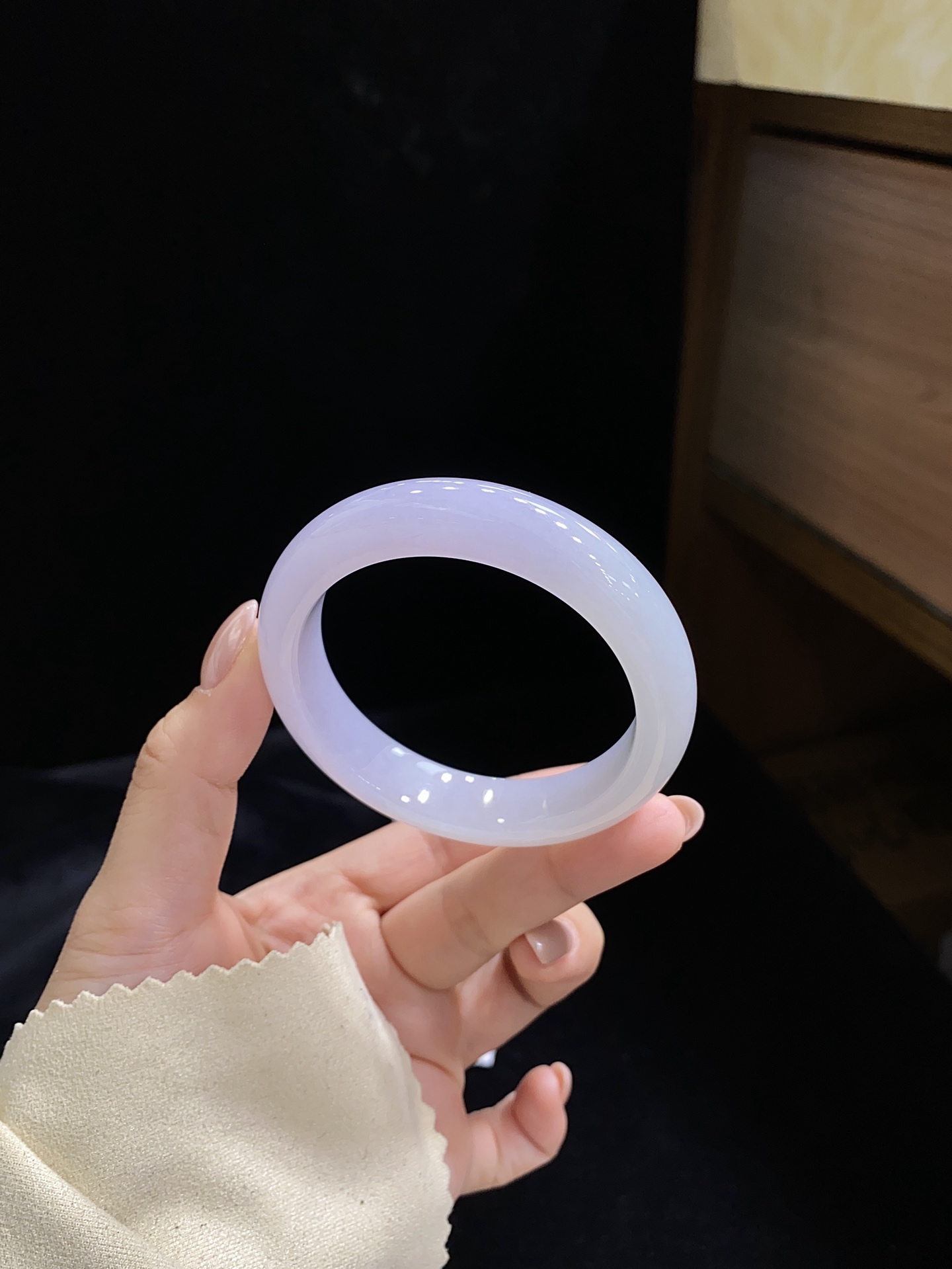 淡紫·正圈 尺寸54.3-12.6-8.8 编号BZJ2202A01