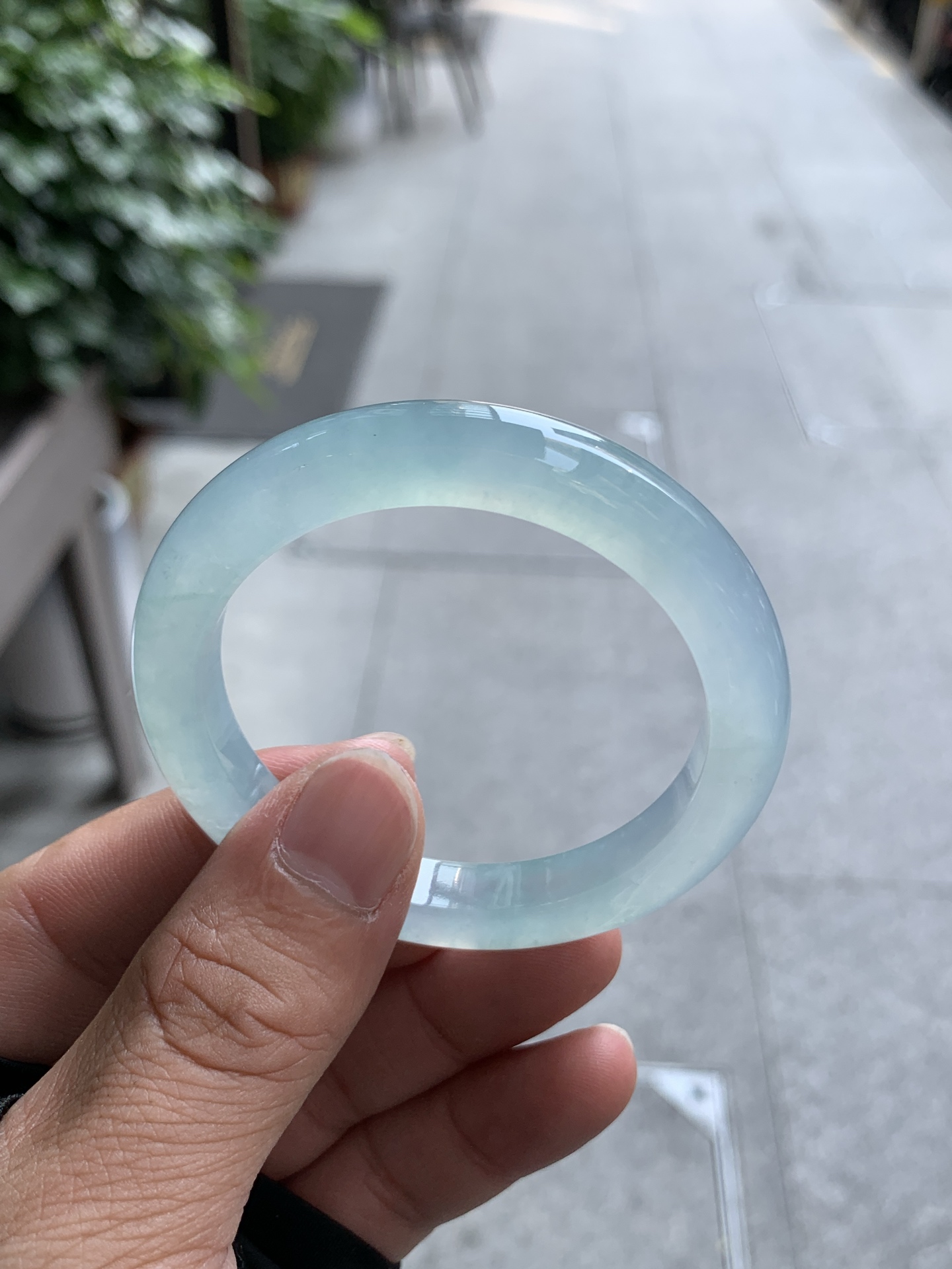 冰晴绿正圈 50.2-9.0-8.1 1011-783-93 打灯有纹线