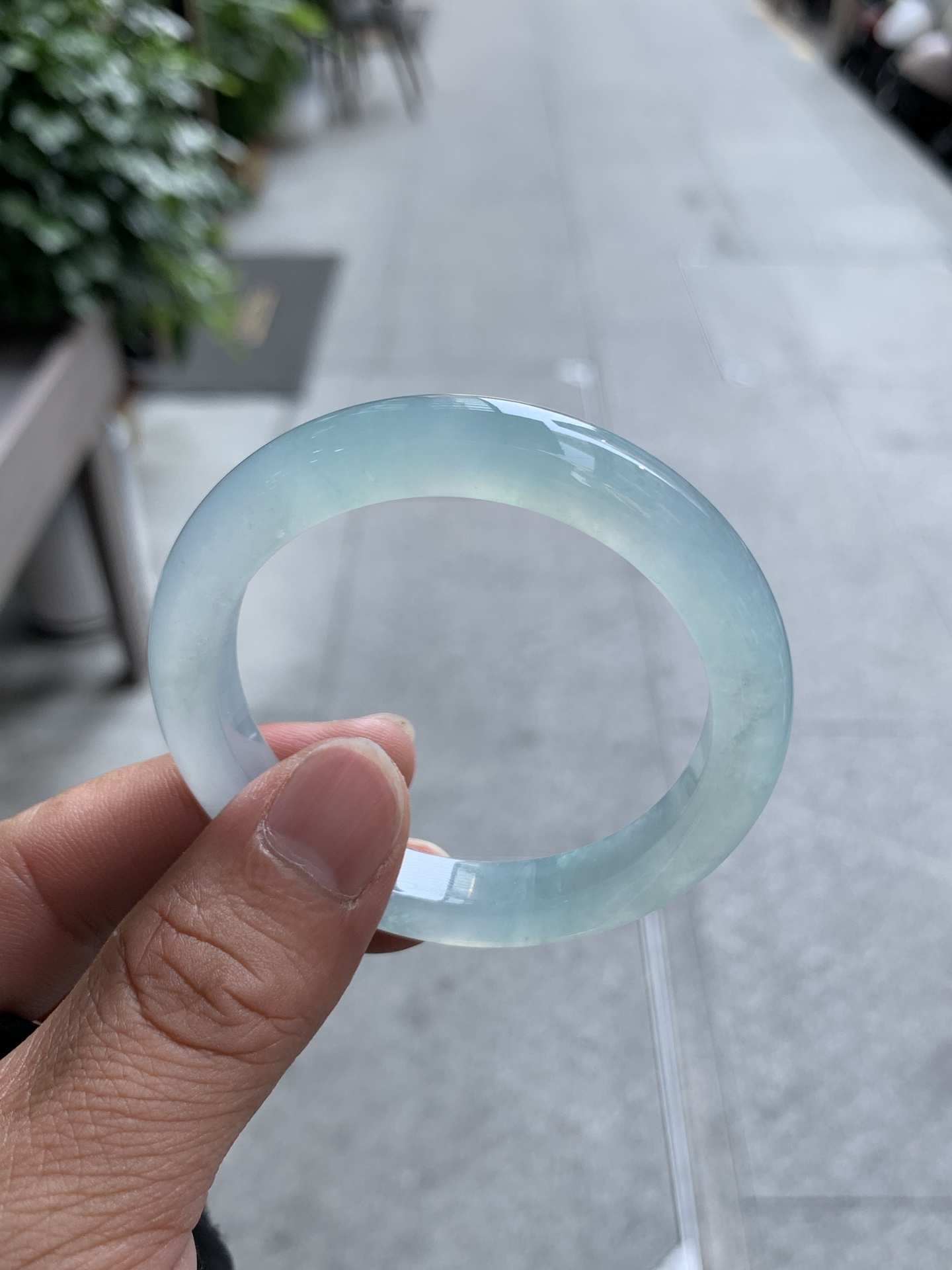 冰晴绿正圈 50.2-9.0-8.1 1011-783-93 打灯有纹线