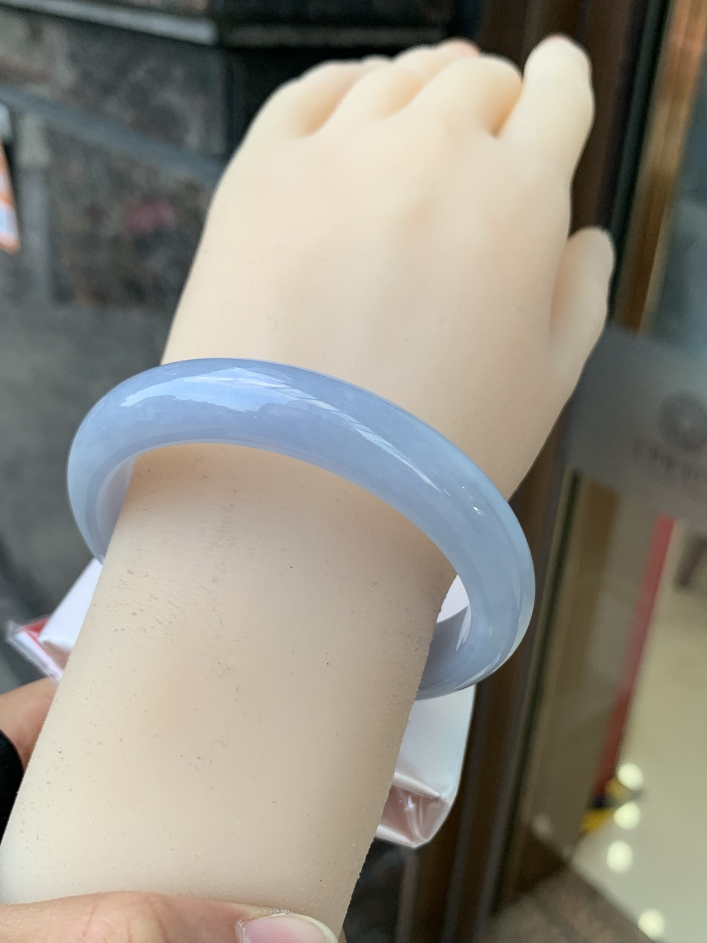 紫正圈 56.5-12.5-8.0 1011-N1732 烟熏，无裂