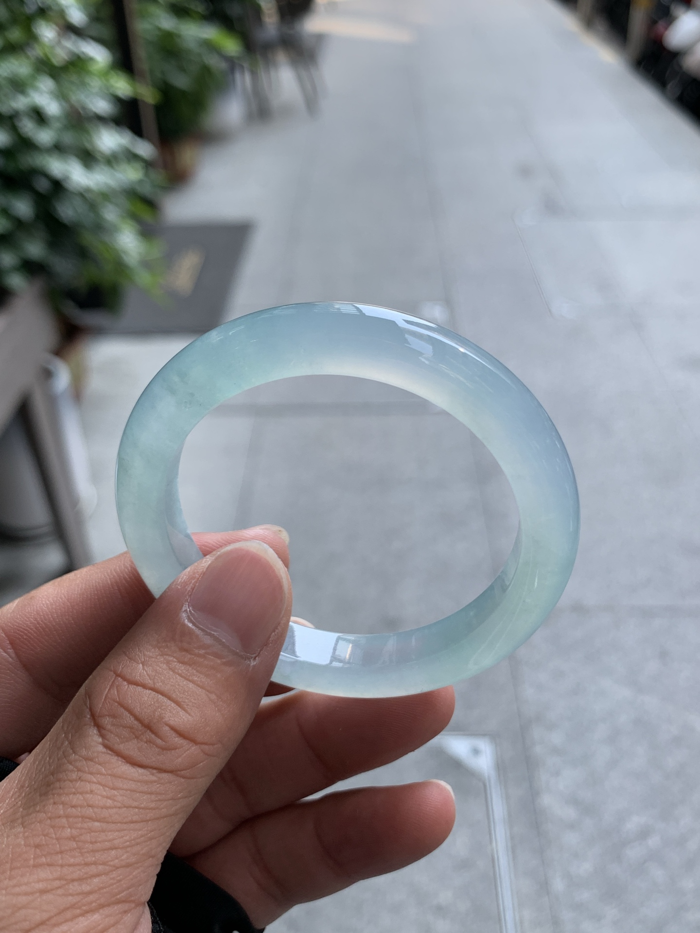 冰晴绿正圈 50.2-9.0-8.1 1011-783-93 打灯有纹线