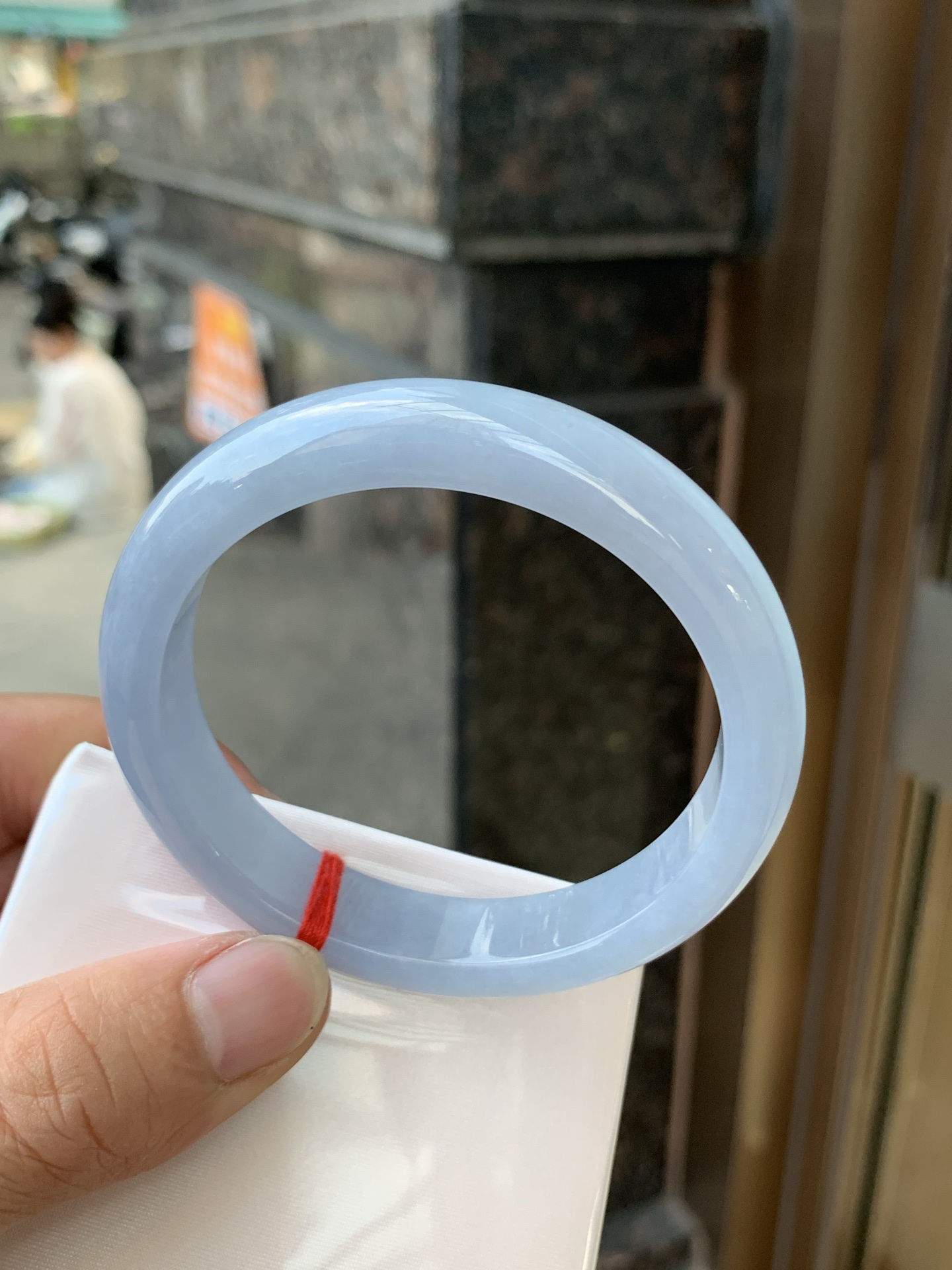 紫正圈 56.5-12.5-8.0 1011-N1732 烟熏，无裂